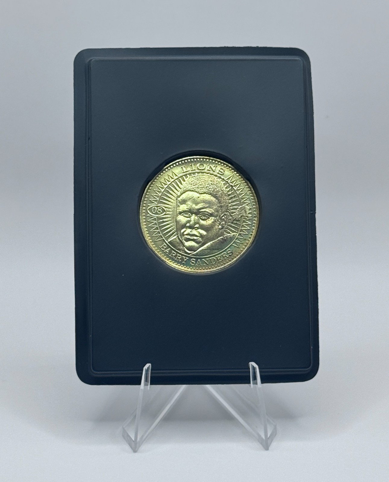 Pinnacle Mint NFL Coin Lot (25) - 1990s Barry Sanders, Marino, Emmitt Smith