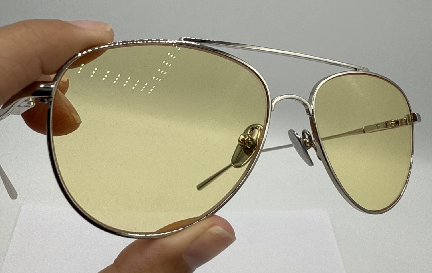 Viva Rays Aviator Yellow Daytime Blue Light Blocker Glasses Eyewear