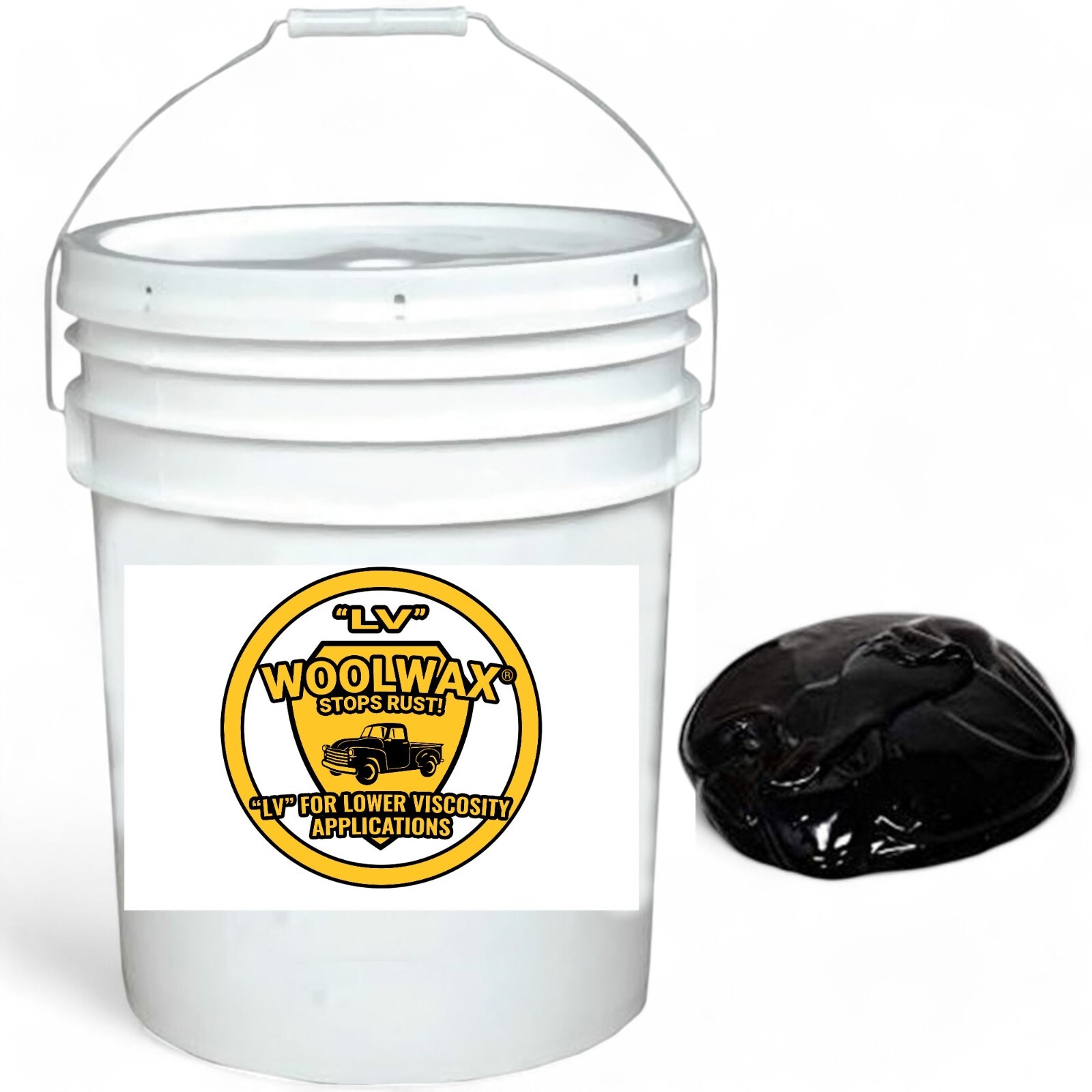 Woolwax "LV" Low Viscosity thinner lanolin film fluid without the smell. BLACK