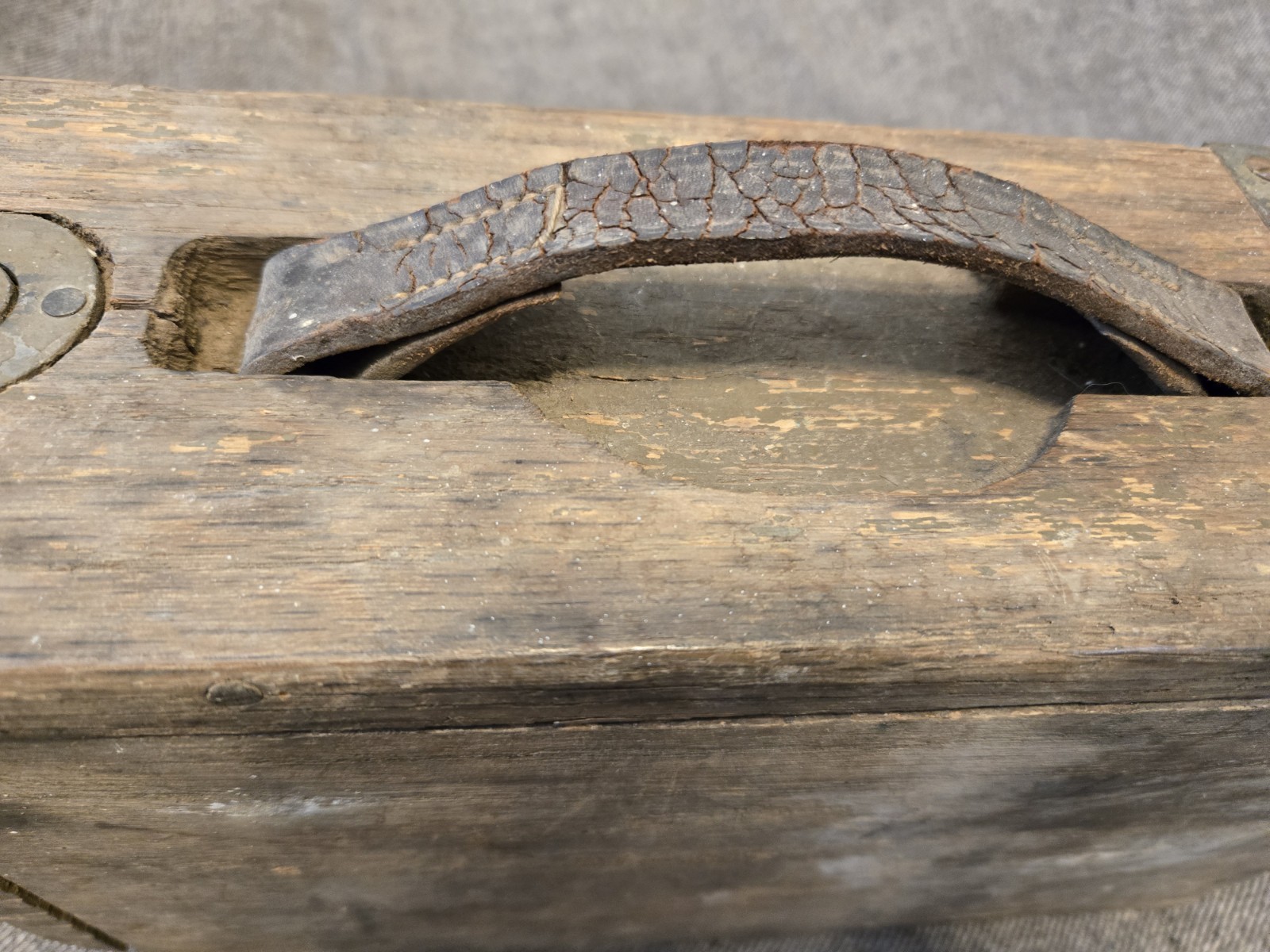 WW1 US ALL ORIGINAL WOODEN AMMUNITION BOX AS USED WITH THE M1917 BROWNING MG