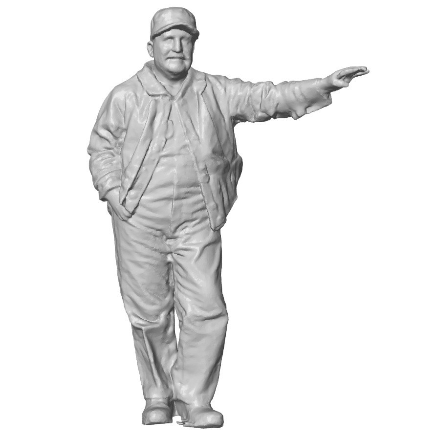 THE LATEST O SCALE EVERYDAY FIGURES (BATCH D) 1/48 RESIN RAILROAD EMPLOYEES