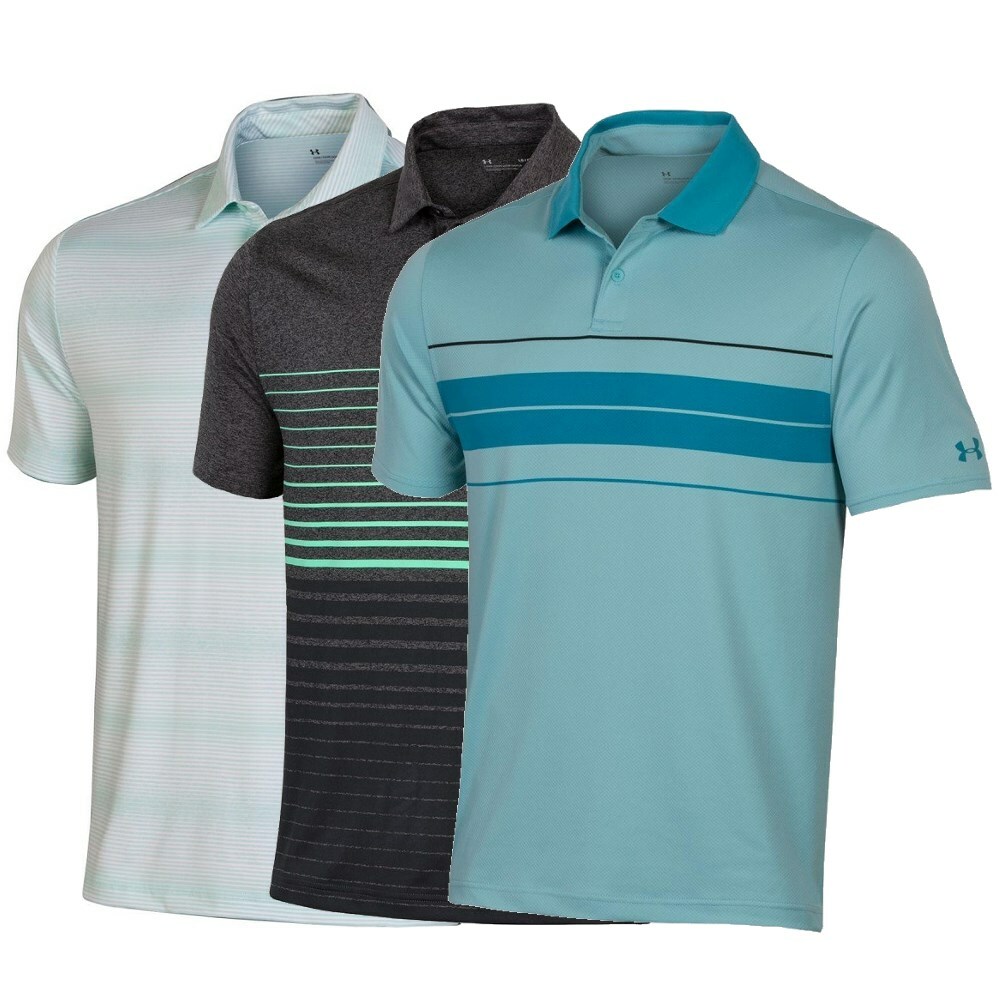 Under Armour 2021 Men's Assorted Golf Polo Shirts 3-Pack New