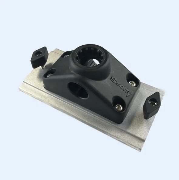 Depth Raider Track Adapter Plate for Scotty & Other Plastic Rod Holders