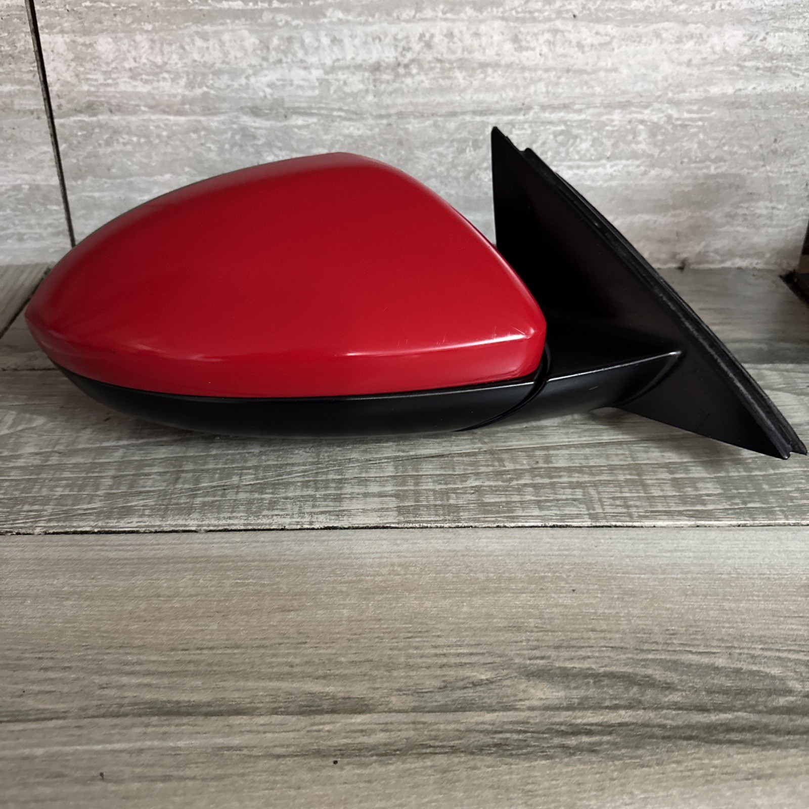 🥇 2019-2023 VW Volkswagen Jetta RH Passenger Power Mirror w/Blind Spot OEM Red