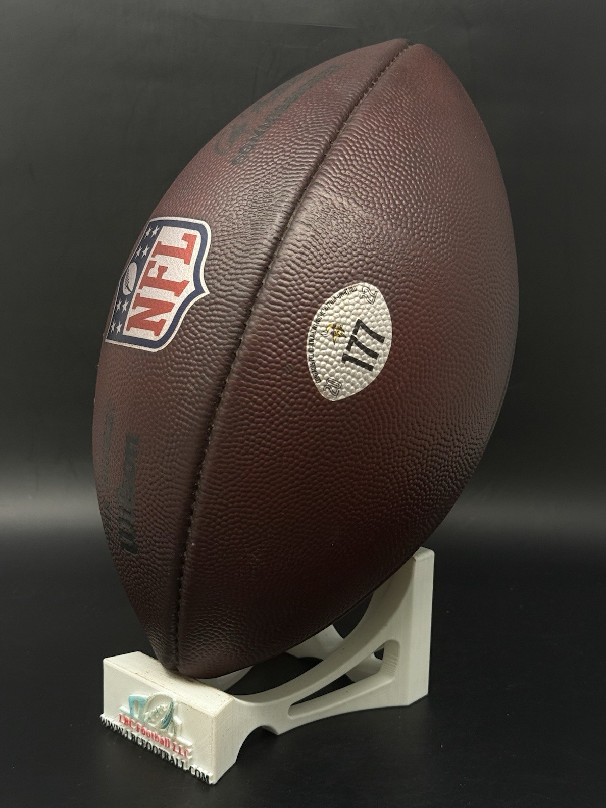 2022 Minnesota Vikings Game Ball 177 Fully Prepped Wilson The Duke Football