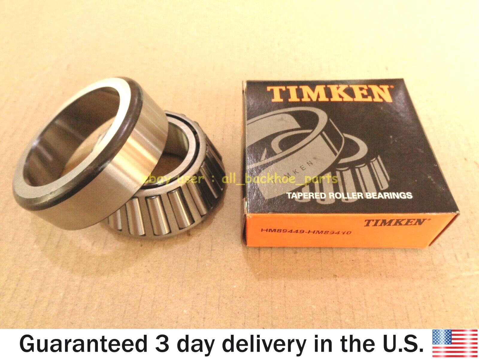 JCB BACKHOE - GEN. TIMKEN BEARING HM89410 / HM89449 (PART # 907/08300 907/M5375)