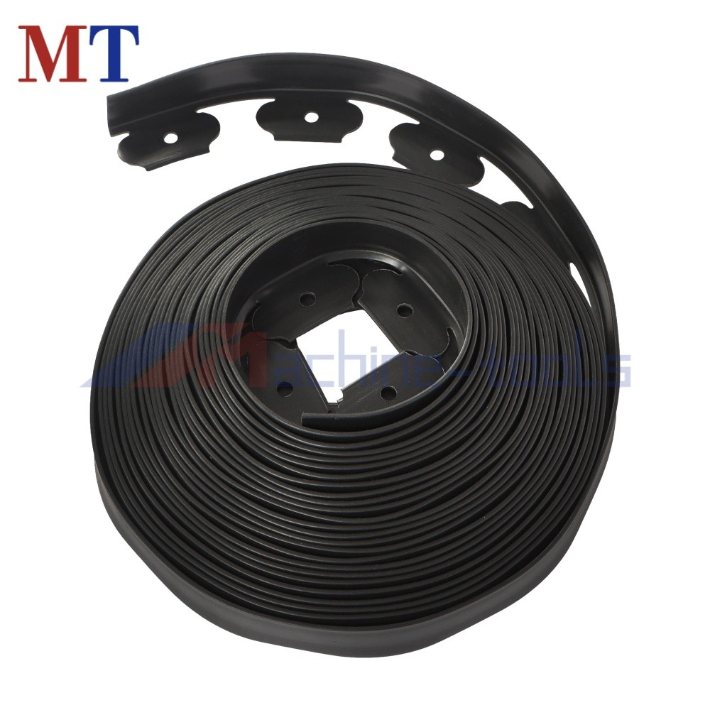 60FT Easy Flex L-Shaped No-Dig Landscape Edging 1.5" With 24 Anchoring Spikes