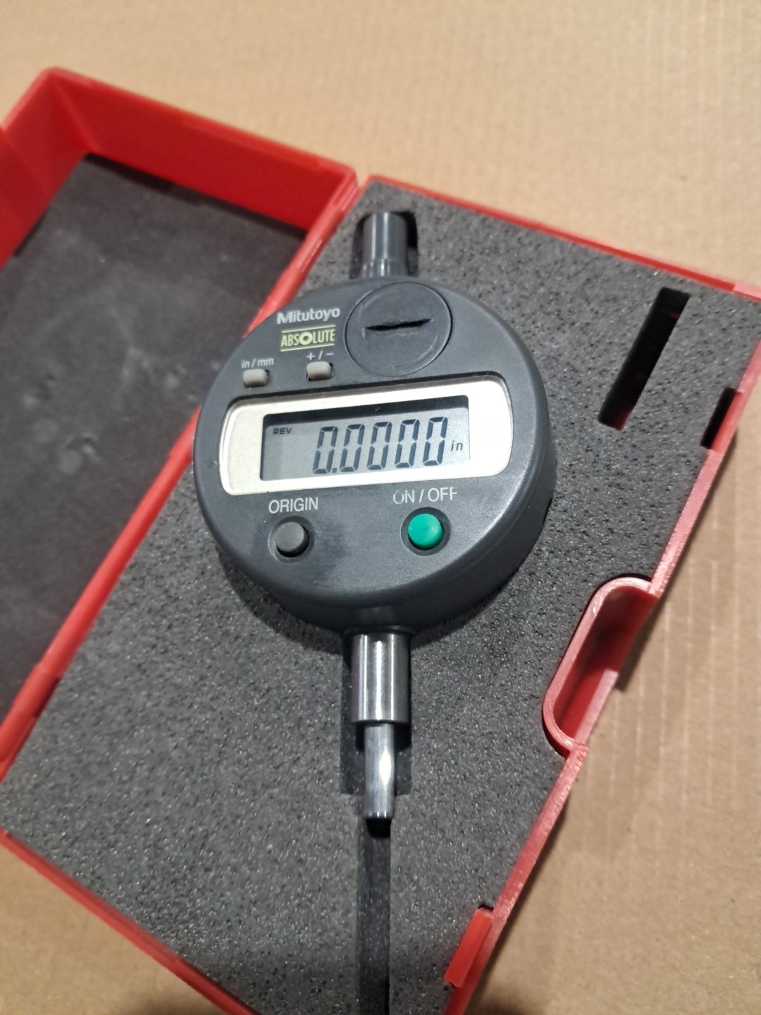 Mitutoyo 543-693B Absolute Digital Indicator .5"/ 12.7MM Electronic .5-.0001"