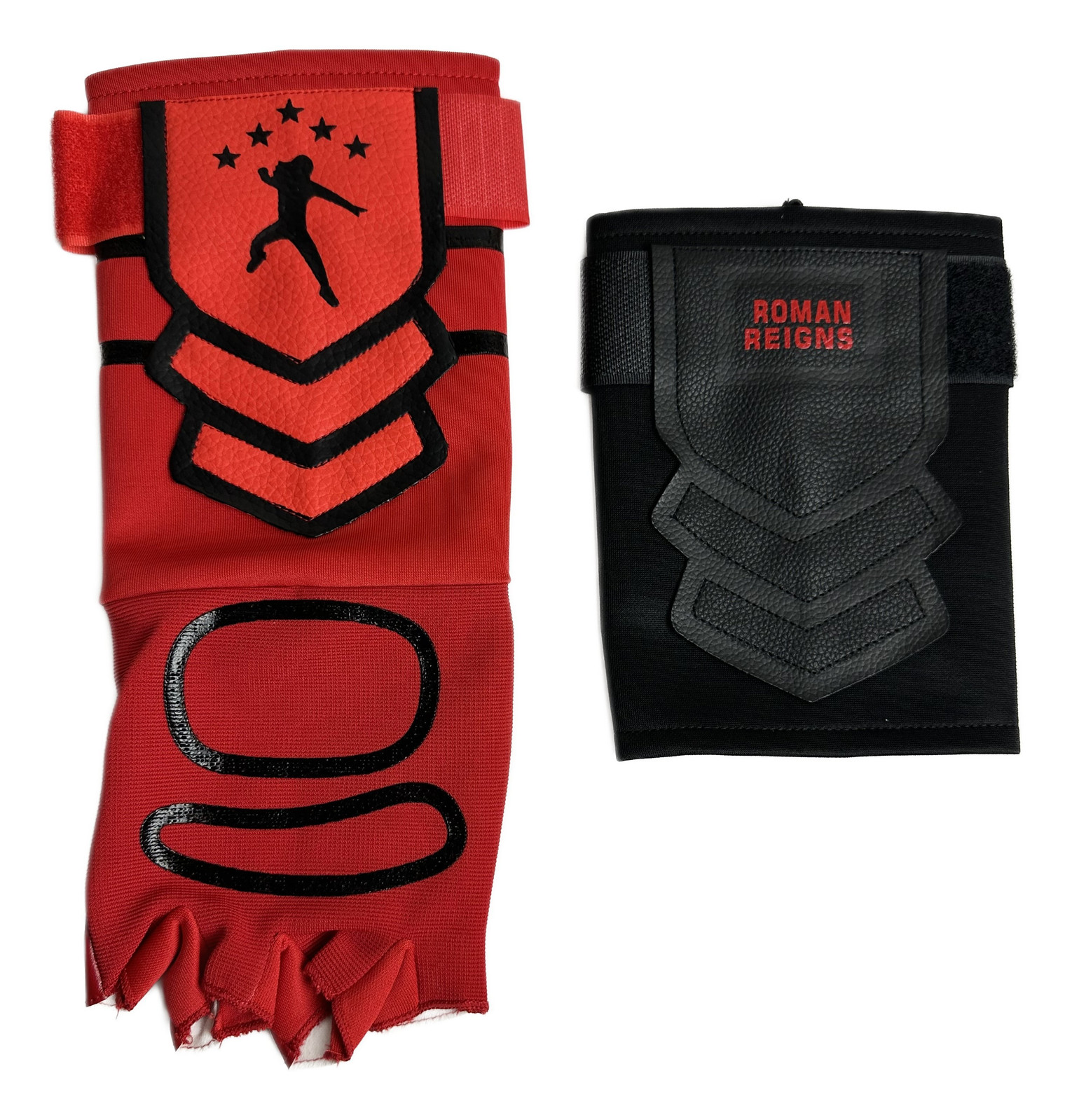 Red Roman Reigns Tribal Chief Logo WWE Punch Glove Set