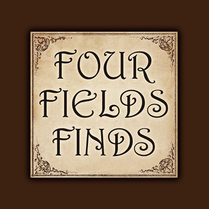 ReinVintaged Farmhouse Scroll Gold Metal & Pine Wooden 2 Tier Wall Shelf 15"