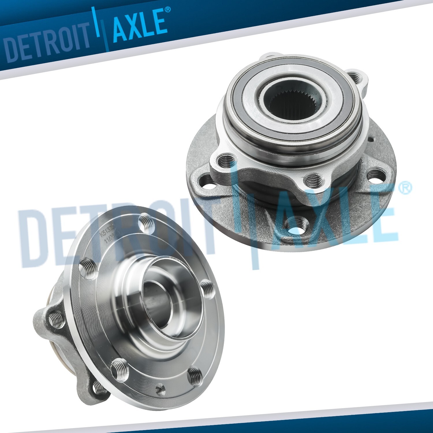 Front Wheel Bearing and Hubs For Audi TT A3 Quattro VW Passat Jetta CC GTI Golf