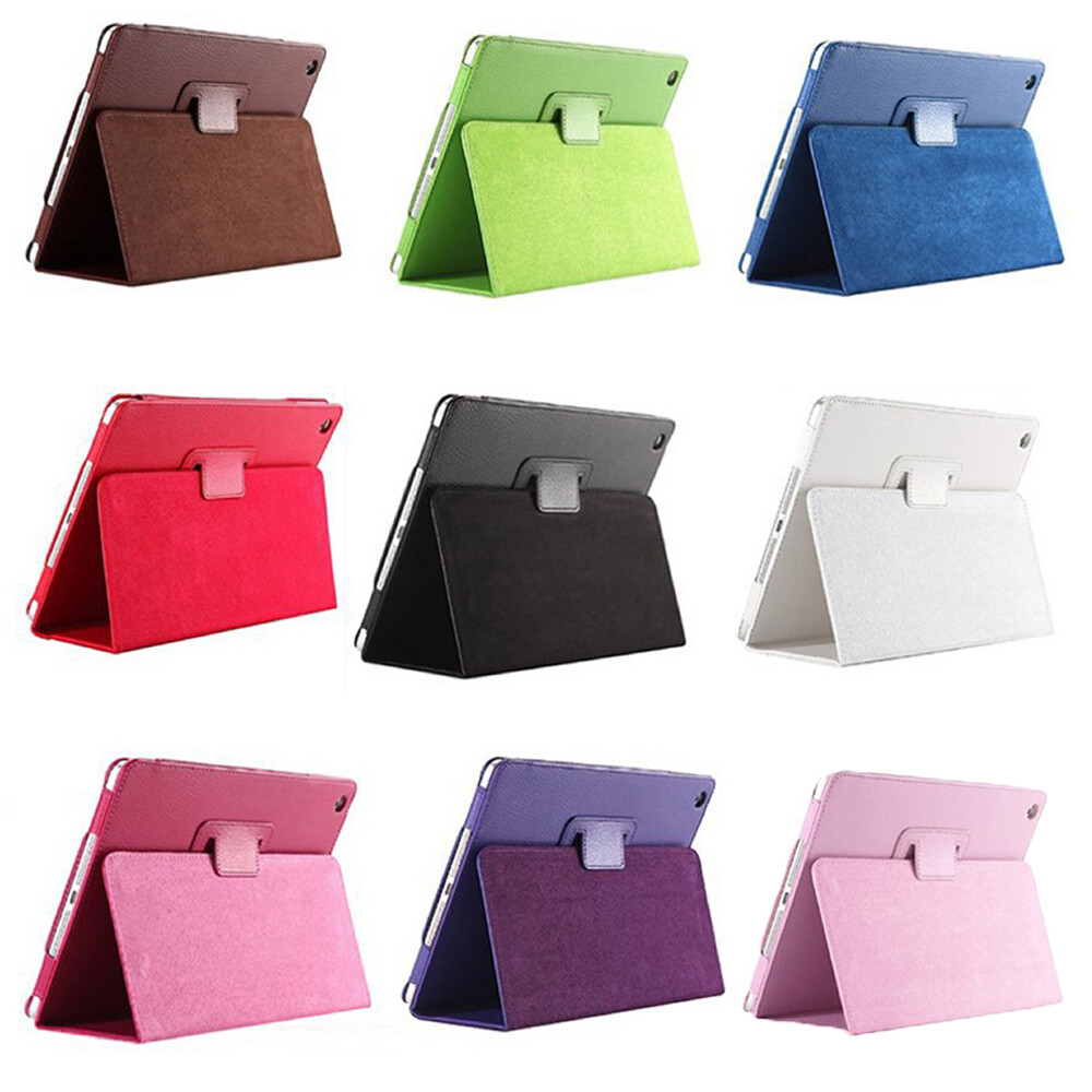 Leather Flip For iPad 10.2" 9th 8th 7th Generation Air 1 2 9.7" Stand Case Cover