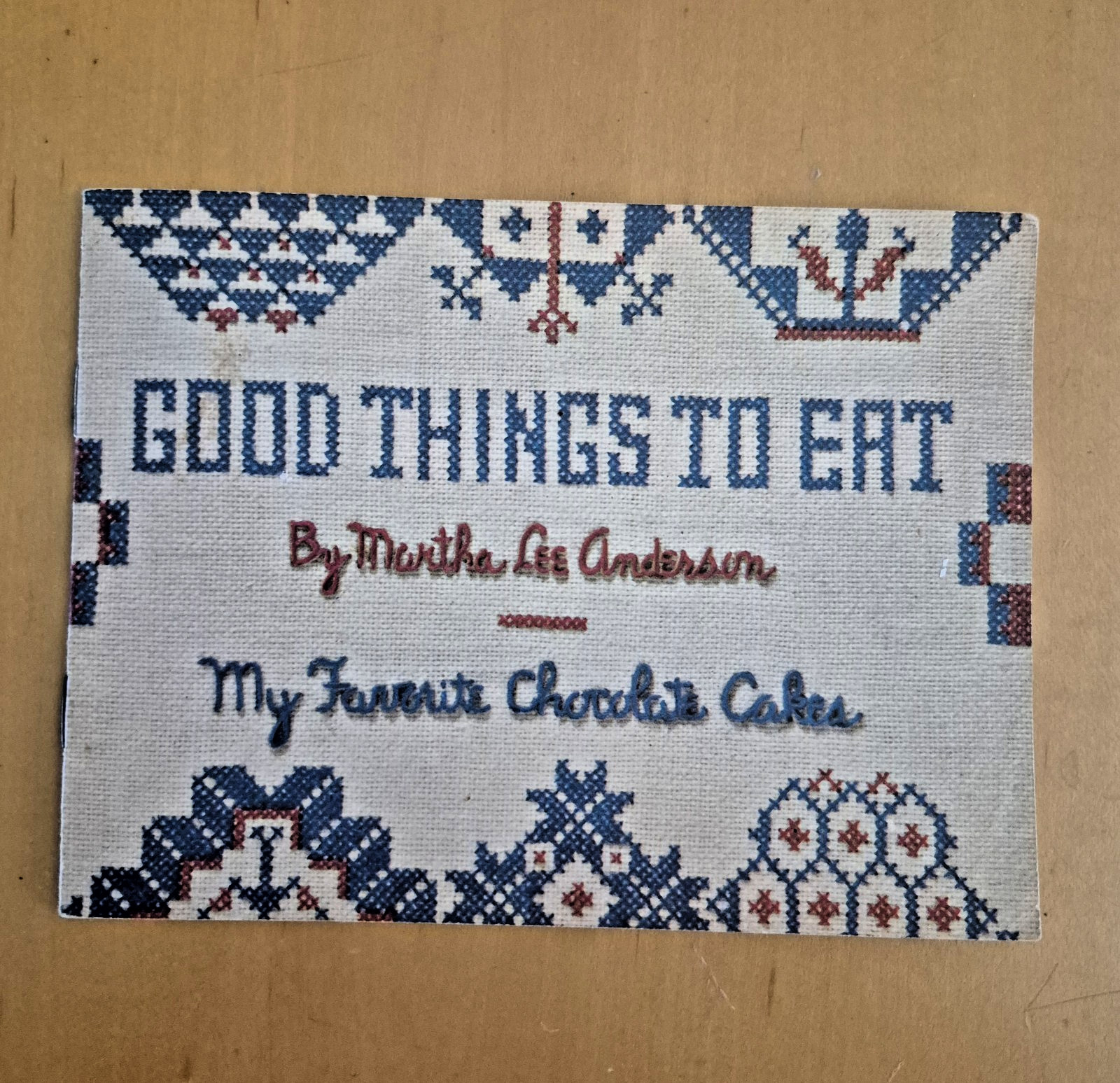 Vintage 1938 GOOD THINGS TO EAT  MY FAVORITE CHOCOLATE CAKES - Arm & Hammer RARE