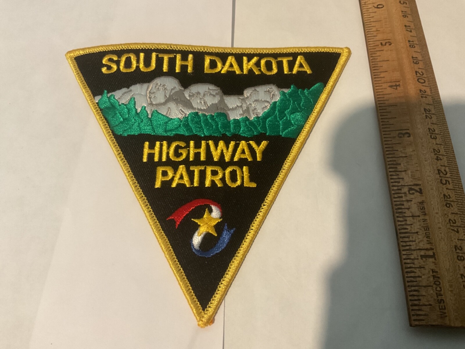 South Dakota Highway Patrol full size collectable patch New and Full Size