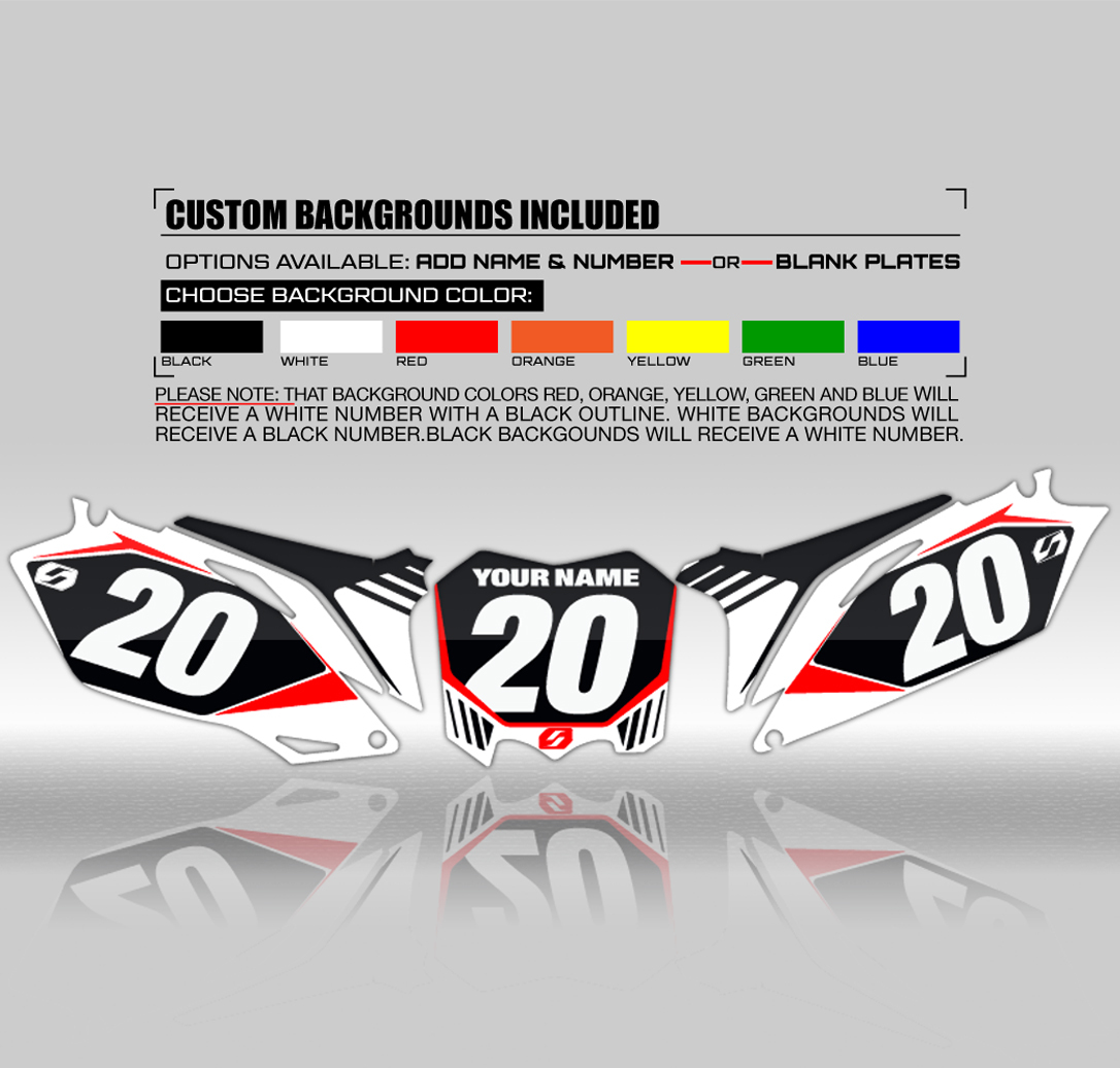 2009 2010 2011 2012 HONDA CRF 450R GRAPHICS KIT CRF450R MOTOCROSS DECALS