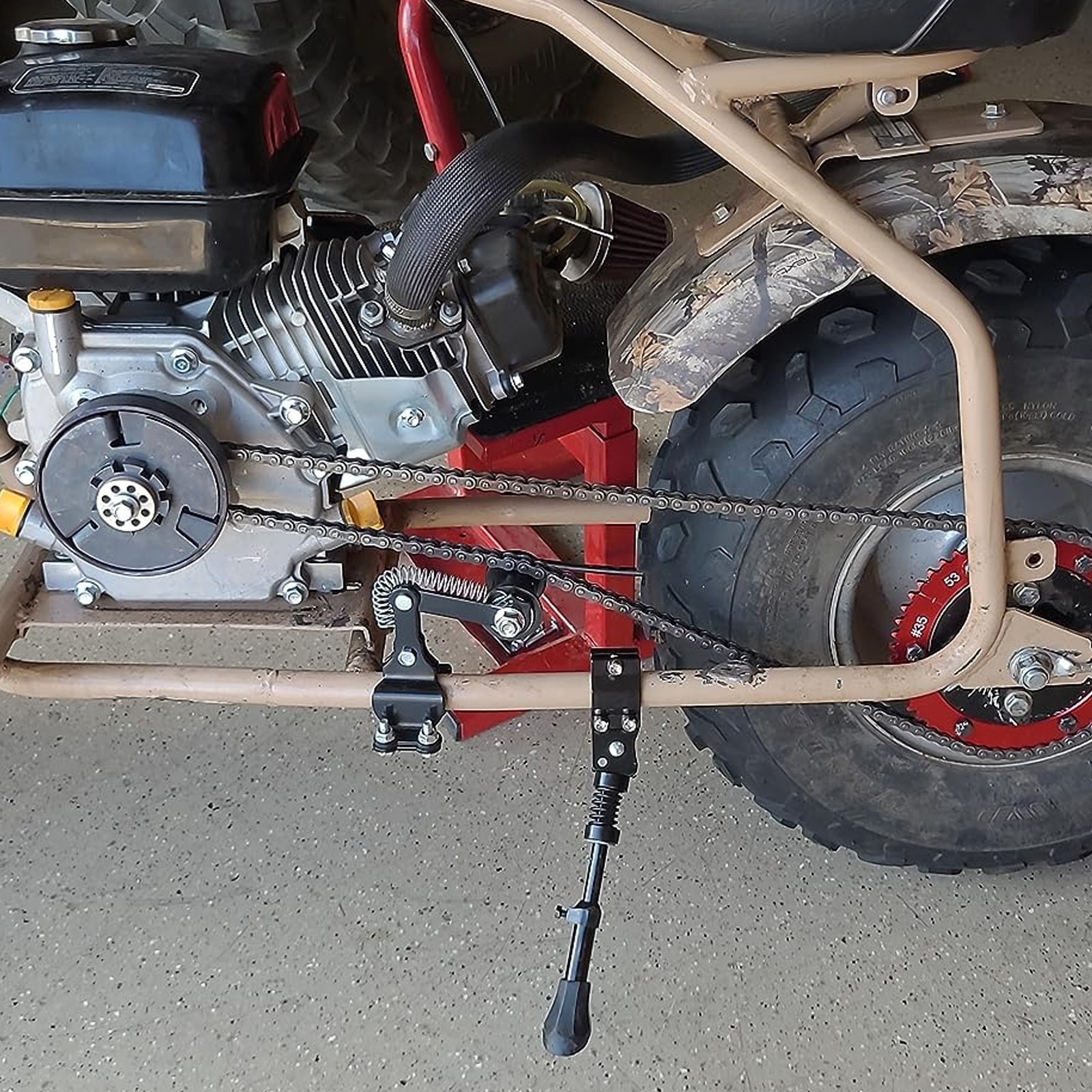 Chain Adjuster Tensioner Guide Roller for Dirt Pit Bike ATV Go Kart Motorcycle