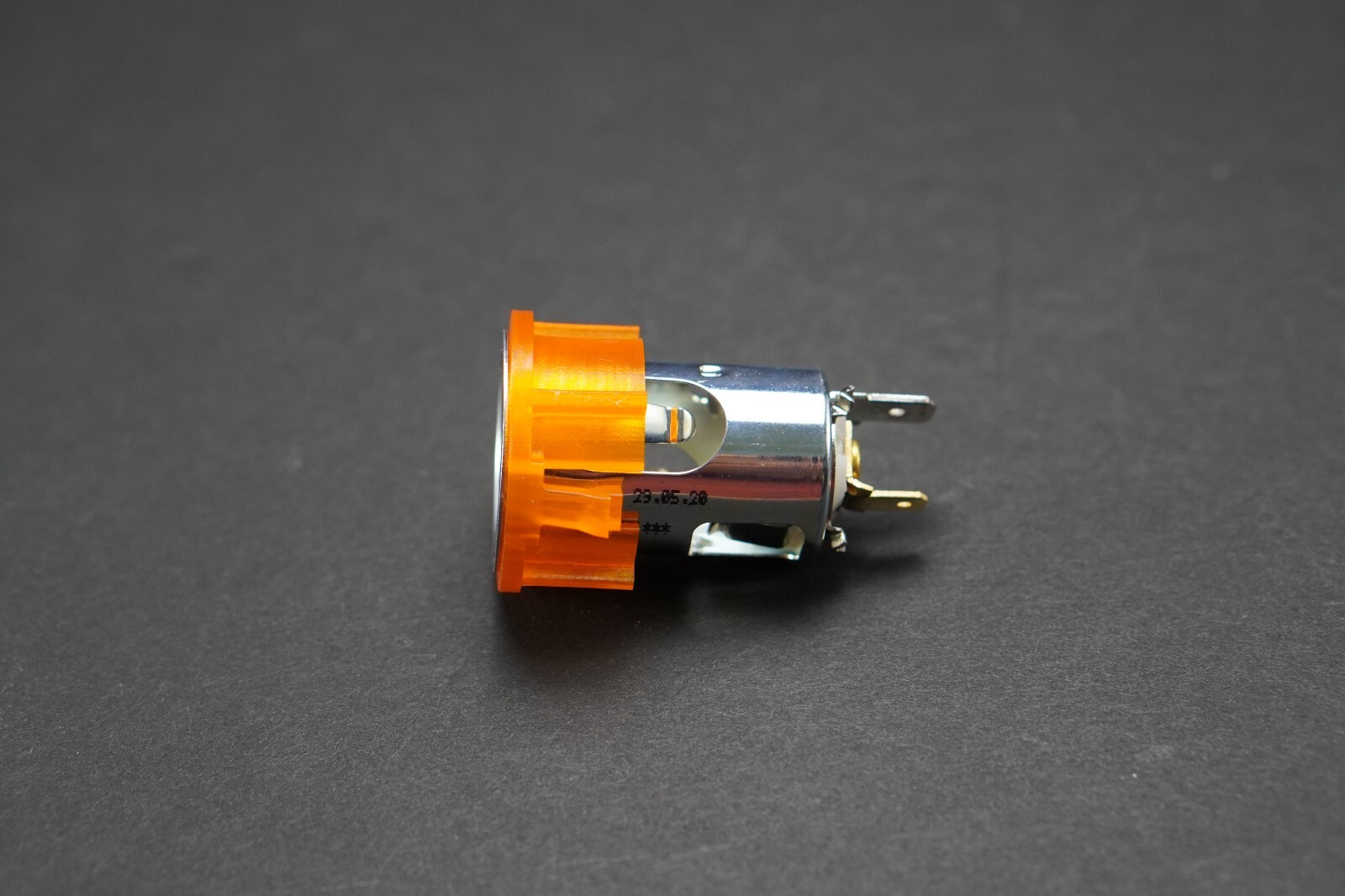 NEW BMW E30 Cigarette Lighter Socket W/ Orange Optic Bracket 61341367690