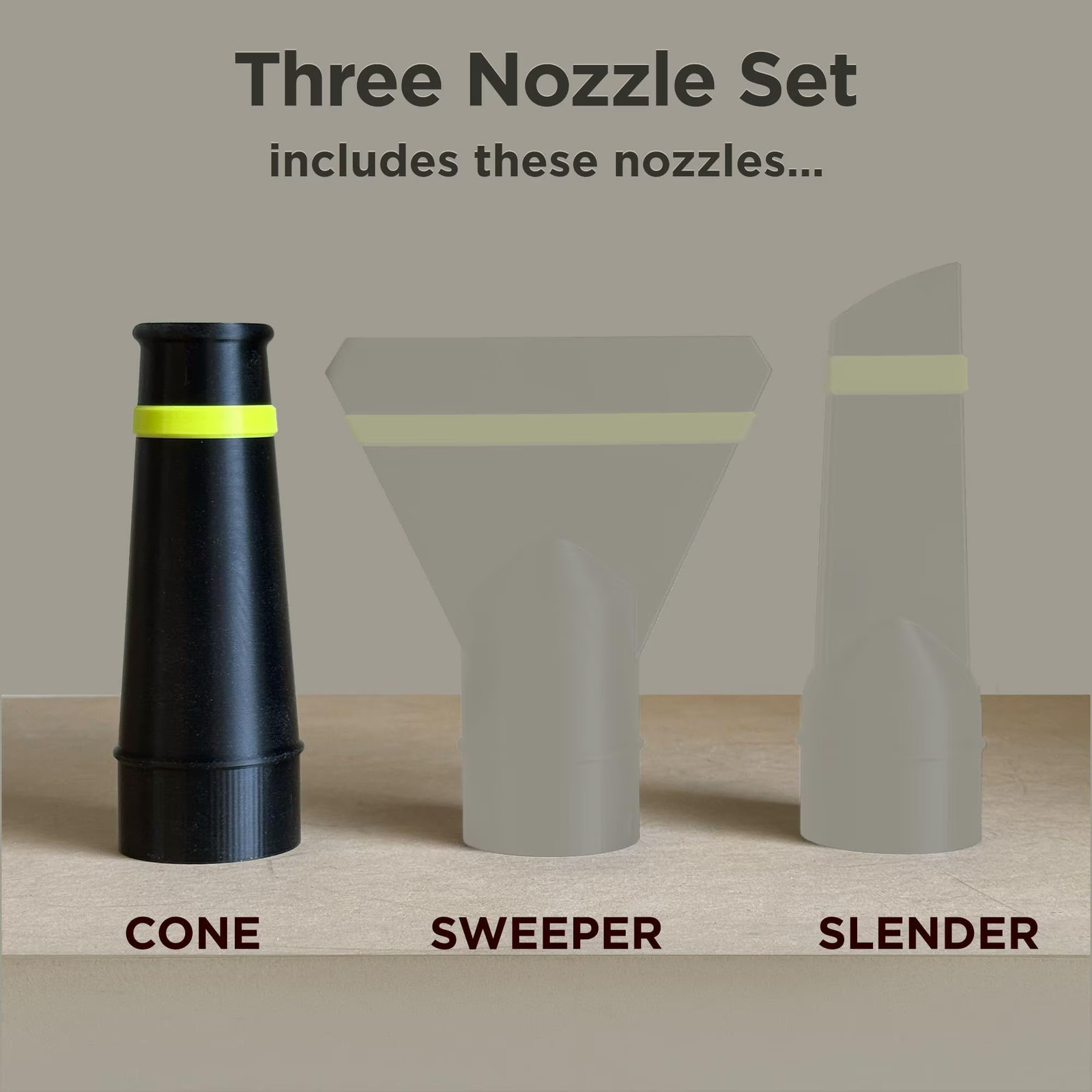 Nozzles for RYOBI 18V ONE+ Compact Workshop Blower Model P755