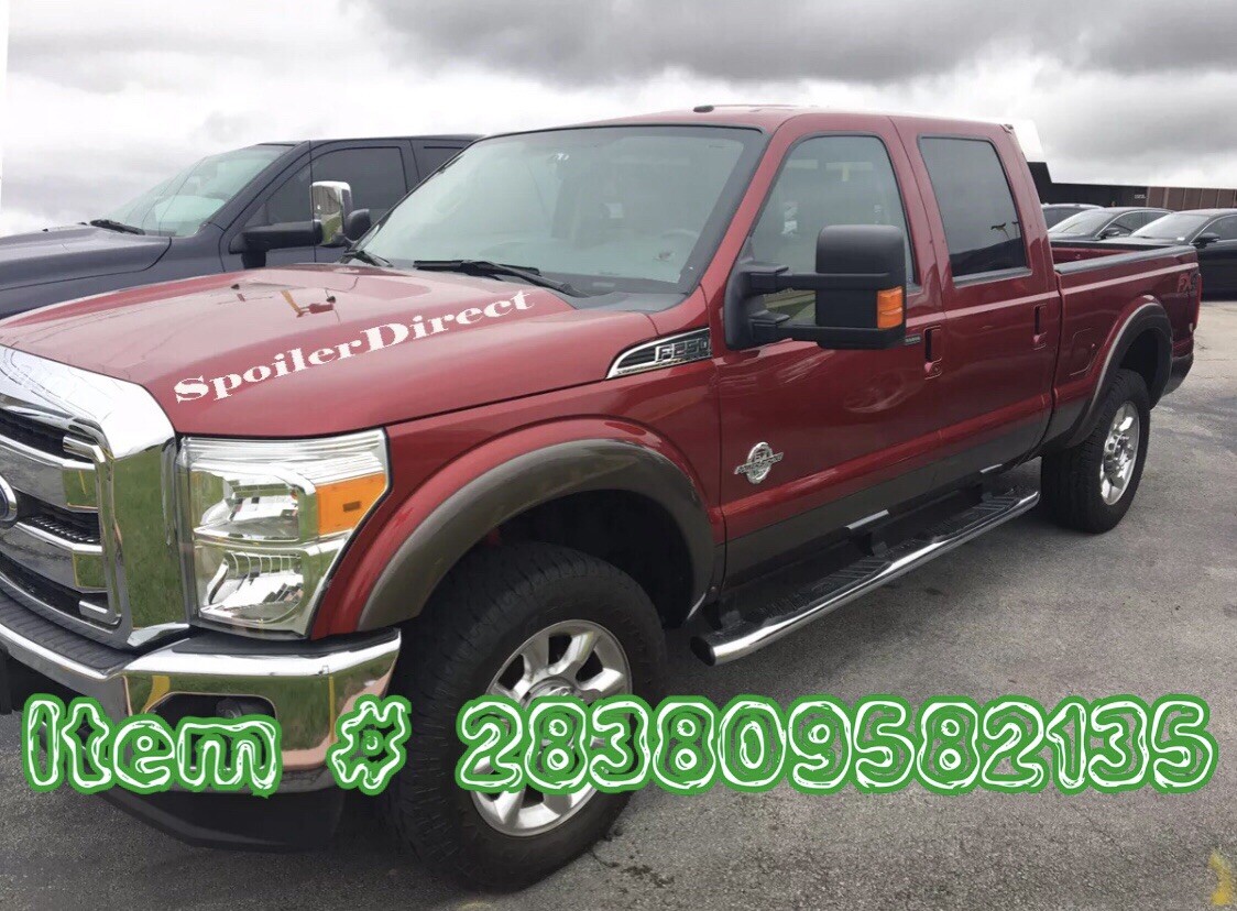 FENDER FLARES FOR 2011 2012 2013 2014 2015 2016 FORD F250 / F350 SUPER DUTY