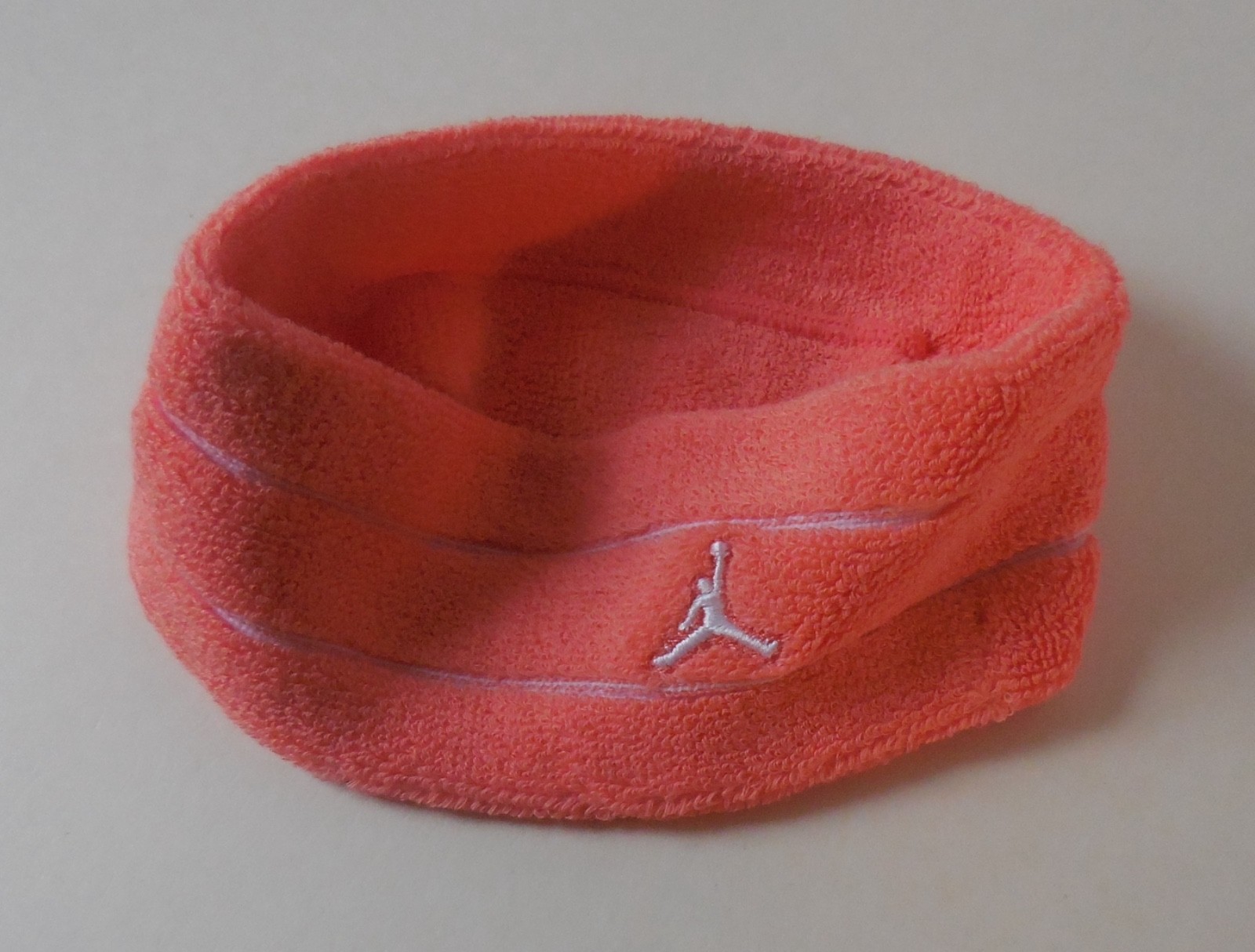 Nike Jordan Jumpman Headband Terry Dri-Fit Men Crimson Bliss/Crimson Bliss/White