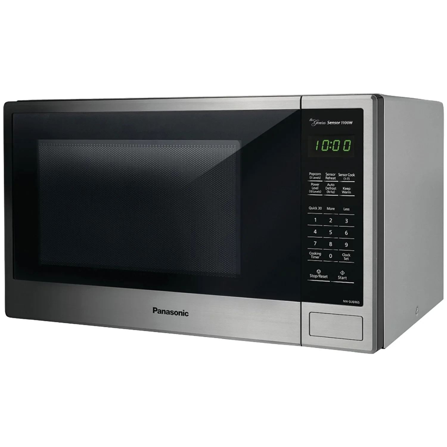 Panasonic NN-SU696S 1.3 Cu. Ft. 1100W Countertop Microwave Oven Genius Sensor