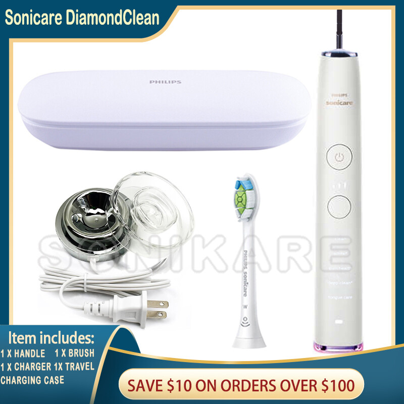 Philips Sonicare DiamondClean Smart 9500 HX993W Toothbrush set without box white