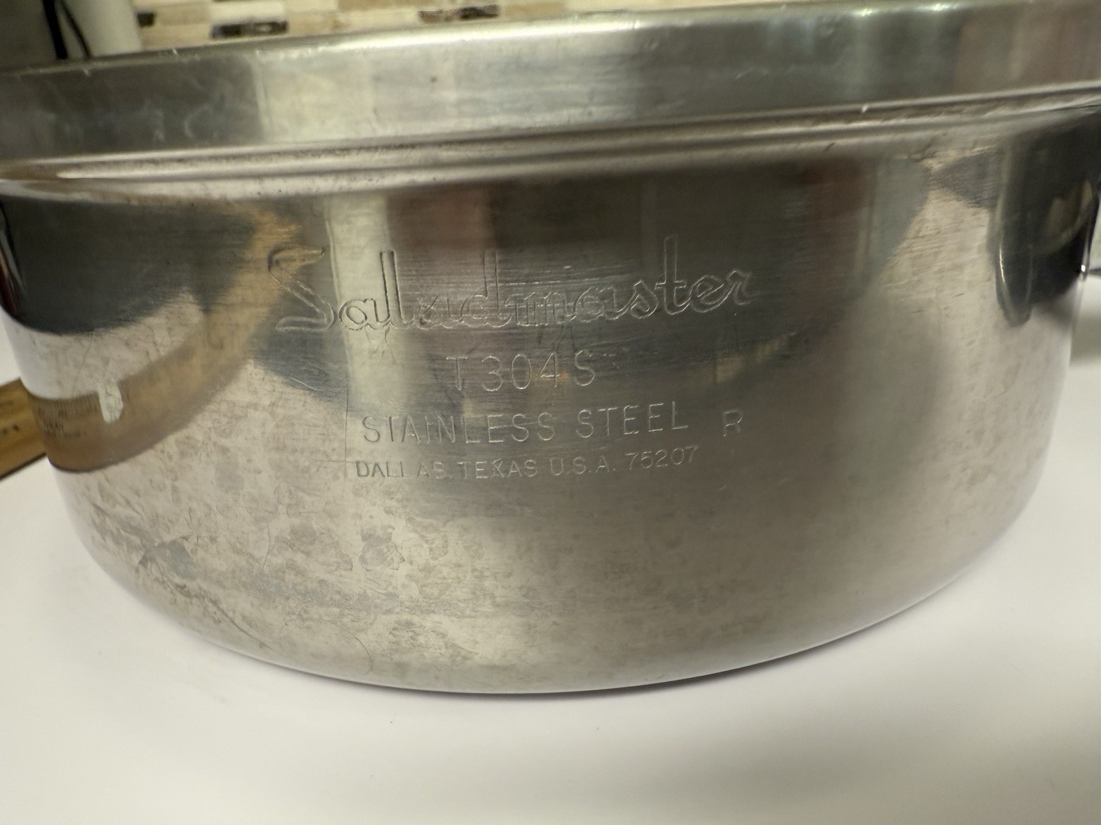 Vintage Saladmaster T304S Stainless Steel Saucepan & Skillet w Lids Dallas TX
