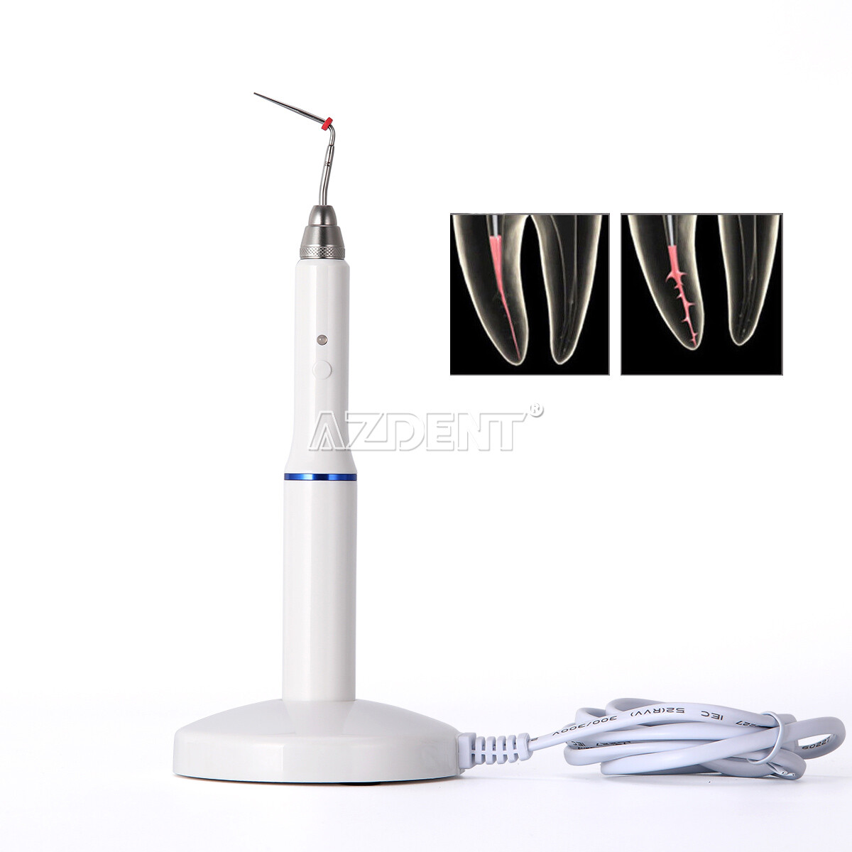 Sistema de obturación endodoncia dental pluma calentada/cortador de gutapercha