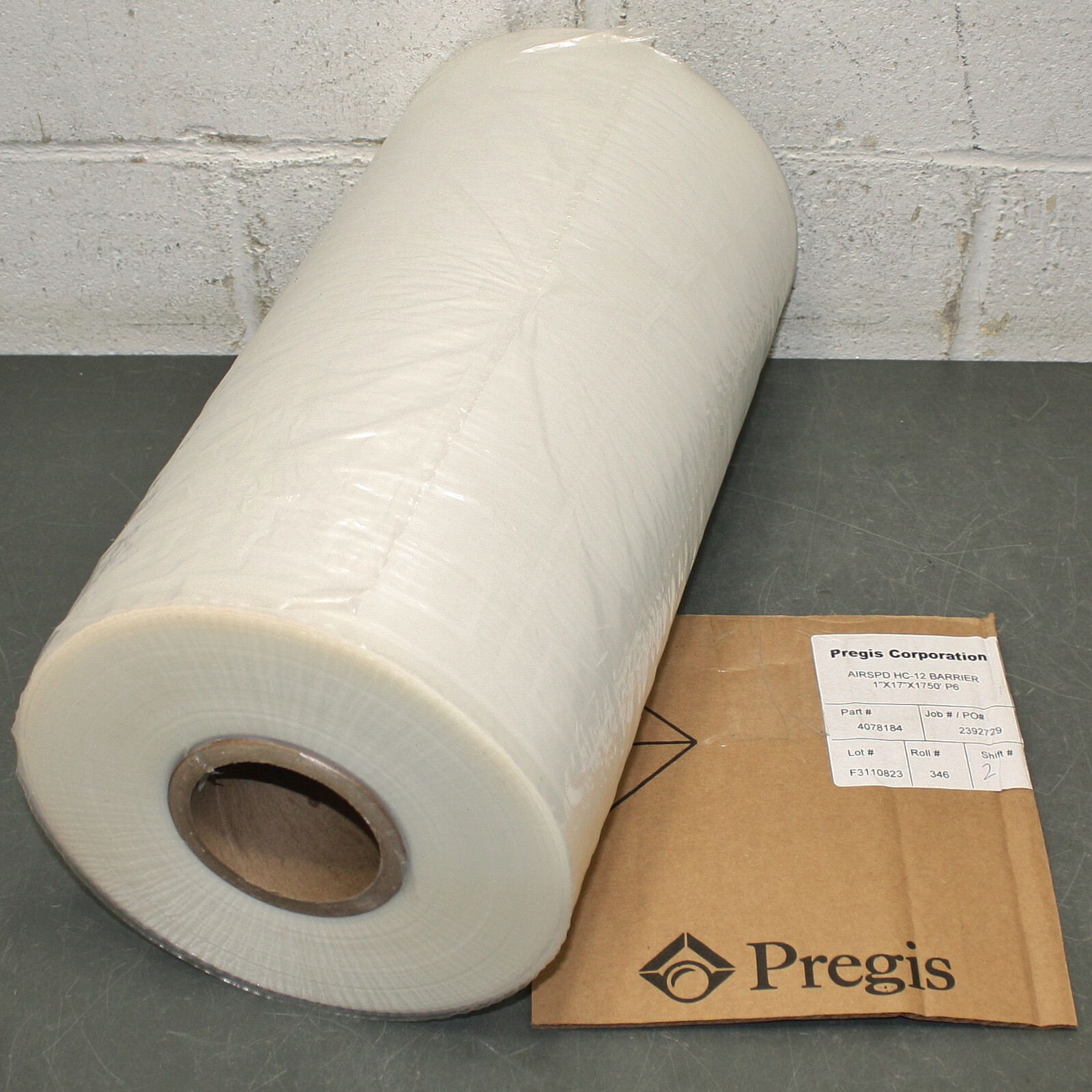 Pregis AirSpeed Inflatable Cushion Barrier 4078184, 1" x 17" x 1500ft Roll HC-12