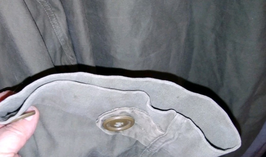 Original Modified WWII 1943 US Army Anorak Parka W/Zipper Cold Weather Medium #2