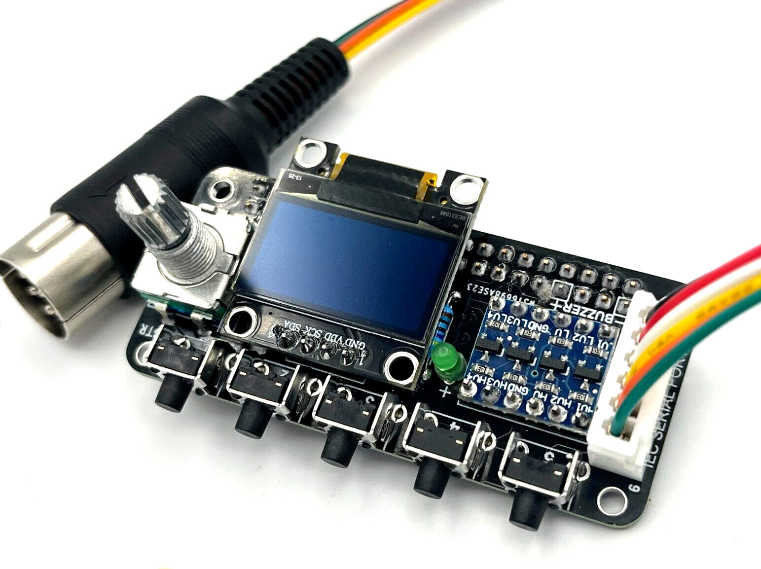 Commodore 1541 Emulator Complete incl PI Zero & 2GB SD CARD, OLED, USA Seller!