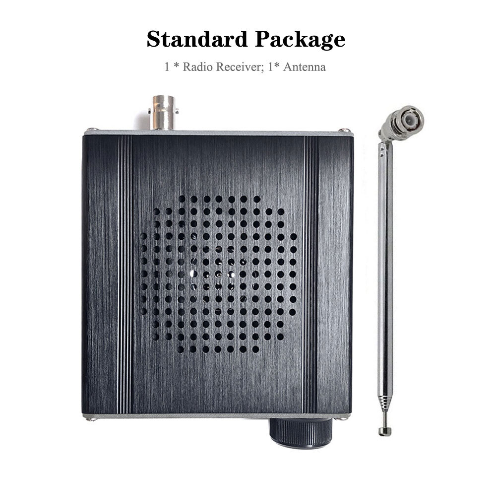 ANYSECU ATS-20+ All Band Radio Receiver SI4732 FM AM (MW & SW) SSB (LSB & USB)