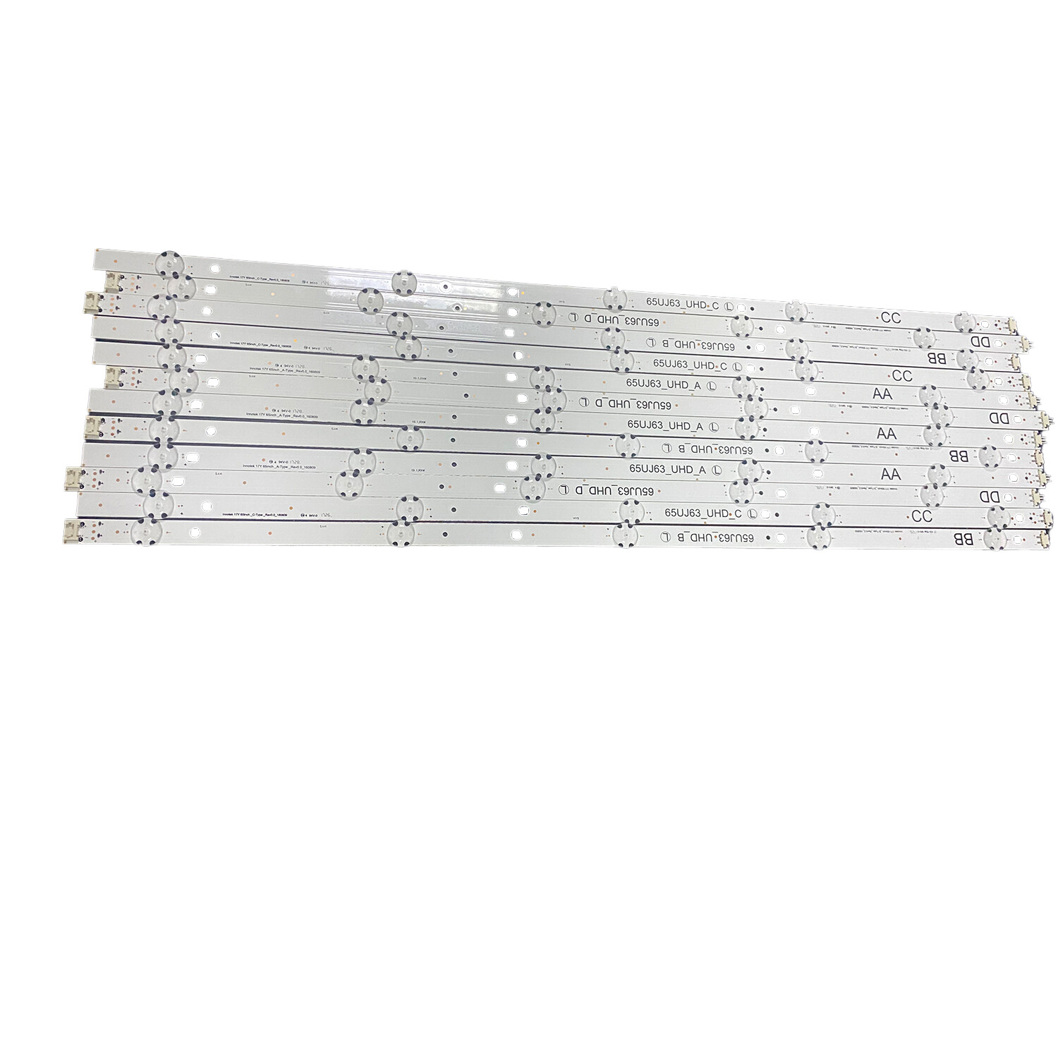 New LED Strips For LG 65UJ6300 65UJ6050 65UJ6100 65UJ6307 65UJ63_UHD_A B C D