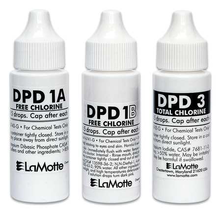 LAMOTTE R-3240-LI Colorimeter Reagent,Liquid 48VG41