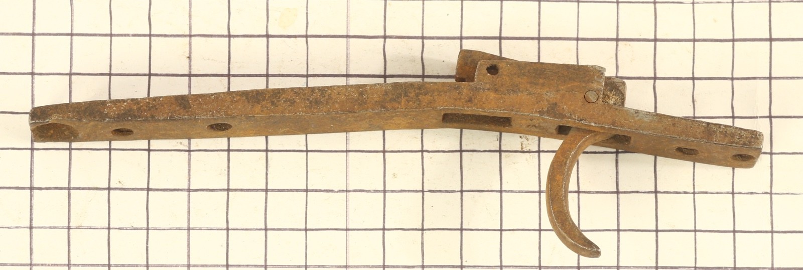 double set trigger frame with one trigger for Kentucky Rifle 104