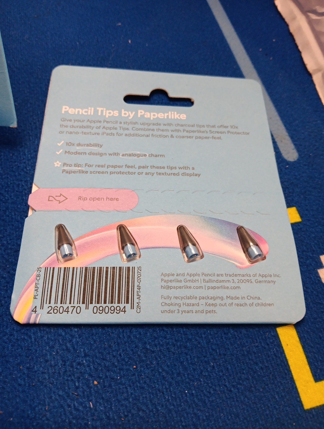 Paperlike 3 Screen Protector Apple iPad Pro 11" (2024) - 2 Pack & Pencil Tips