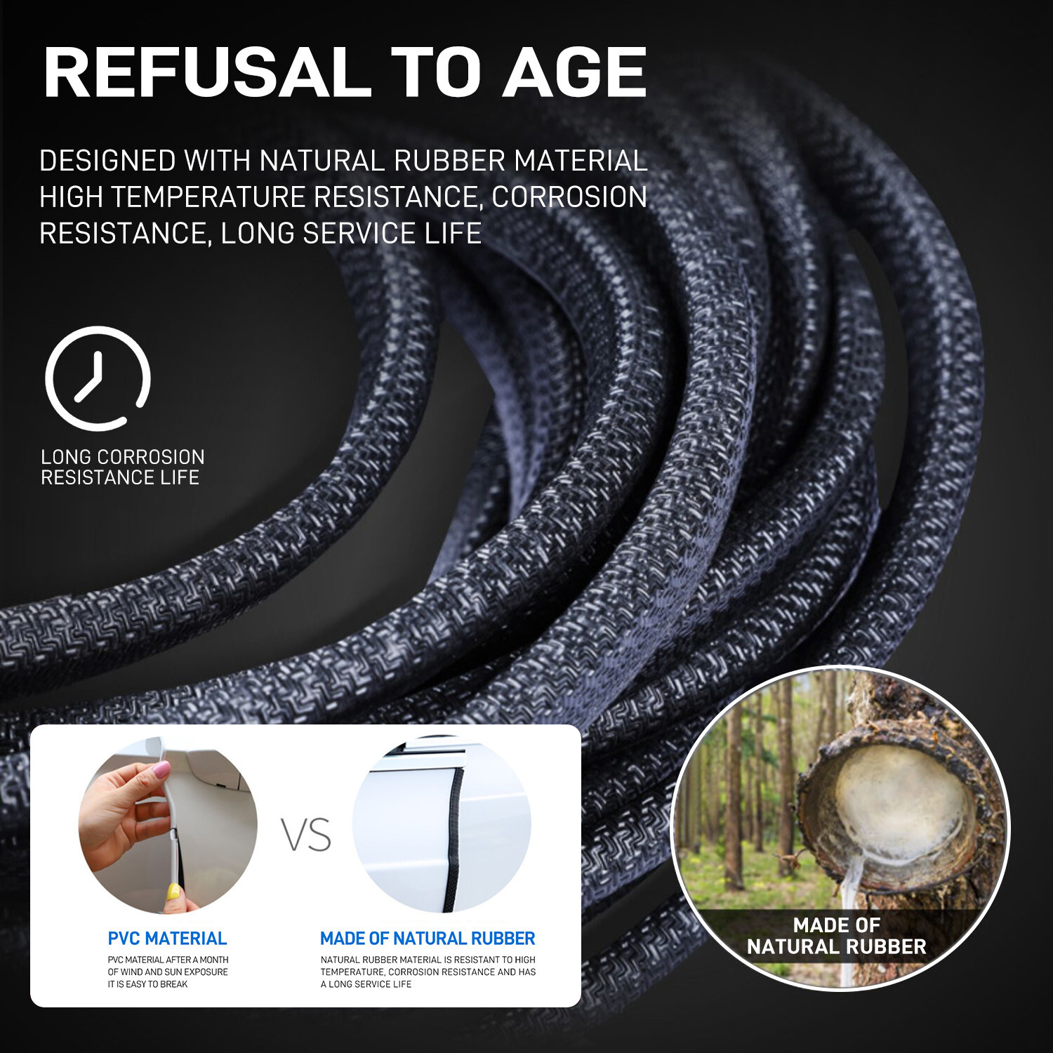 Universal U Shape Car Door Edge Trim Protector Edge Trim Seal Strip Edge Guard