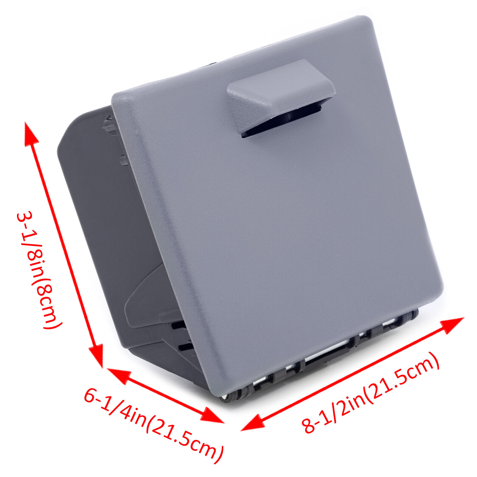 Dash Board Cup Holder Insert Gray For 08-16 Ford f250 f350 f450 f550 Super Duty