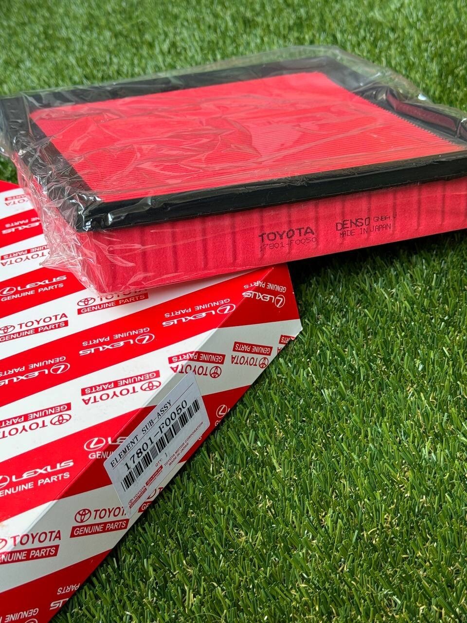 Toyota Camry Avalon Rav4 Highlander Engine Air Filter 17801-F0050 Genuine OEM