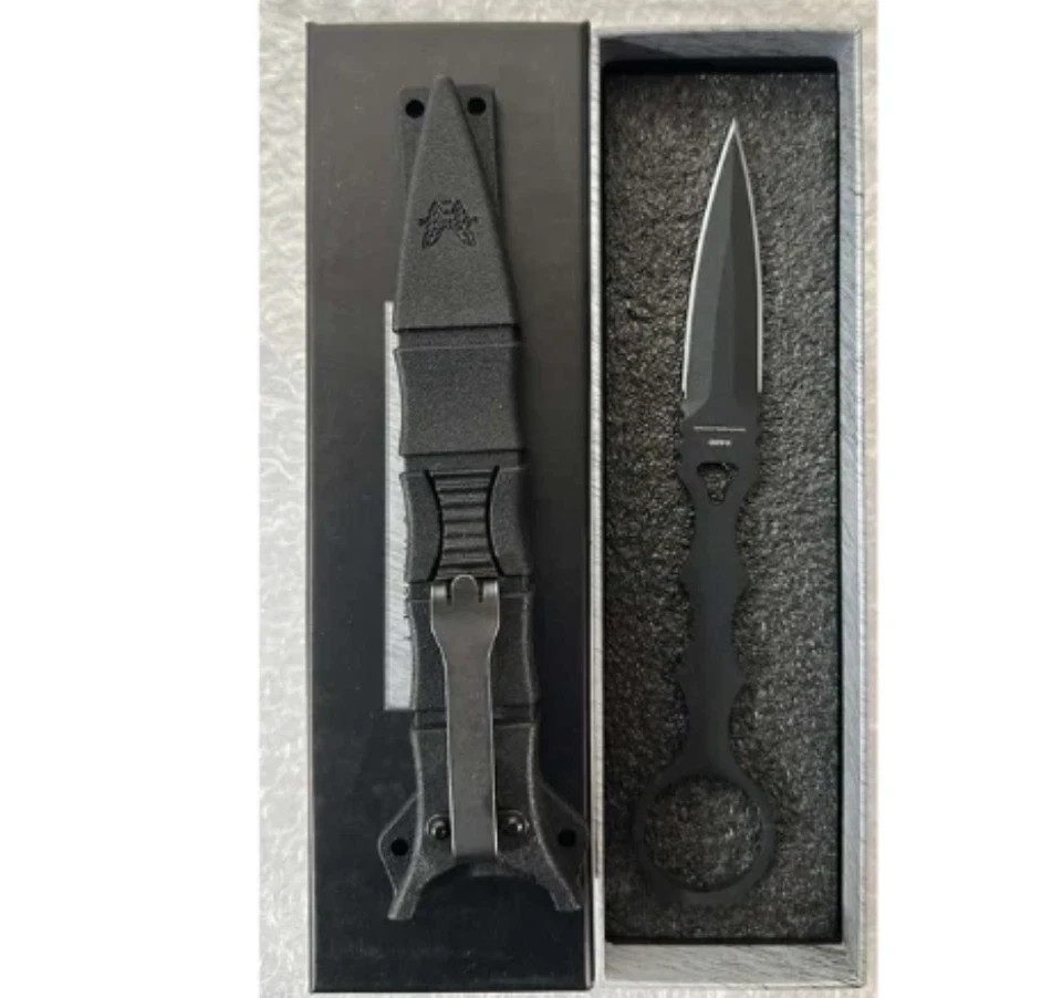 Benchmade SOCP Dagger 176BK 440C Stainless Steel Black Sheath Fixed brand NEW