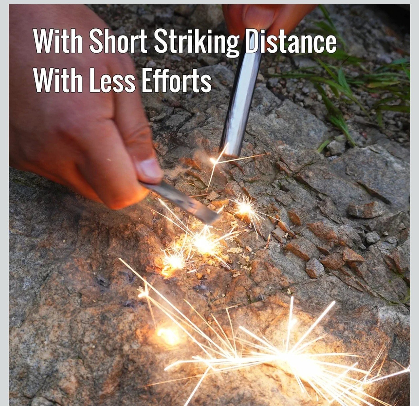 10 PCS 3/8 X 4 Fire Starter Rod Magnesium Rod Ferrocerium Flint Premium Lighter