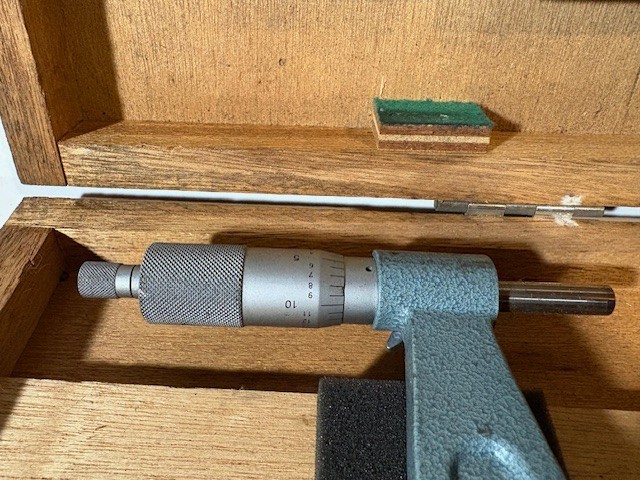 Mitutoyo No. 104-152 12-16" Outside Micrometer 0.0001 JAPAN