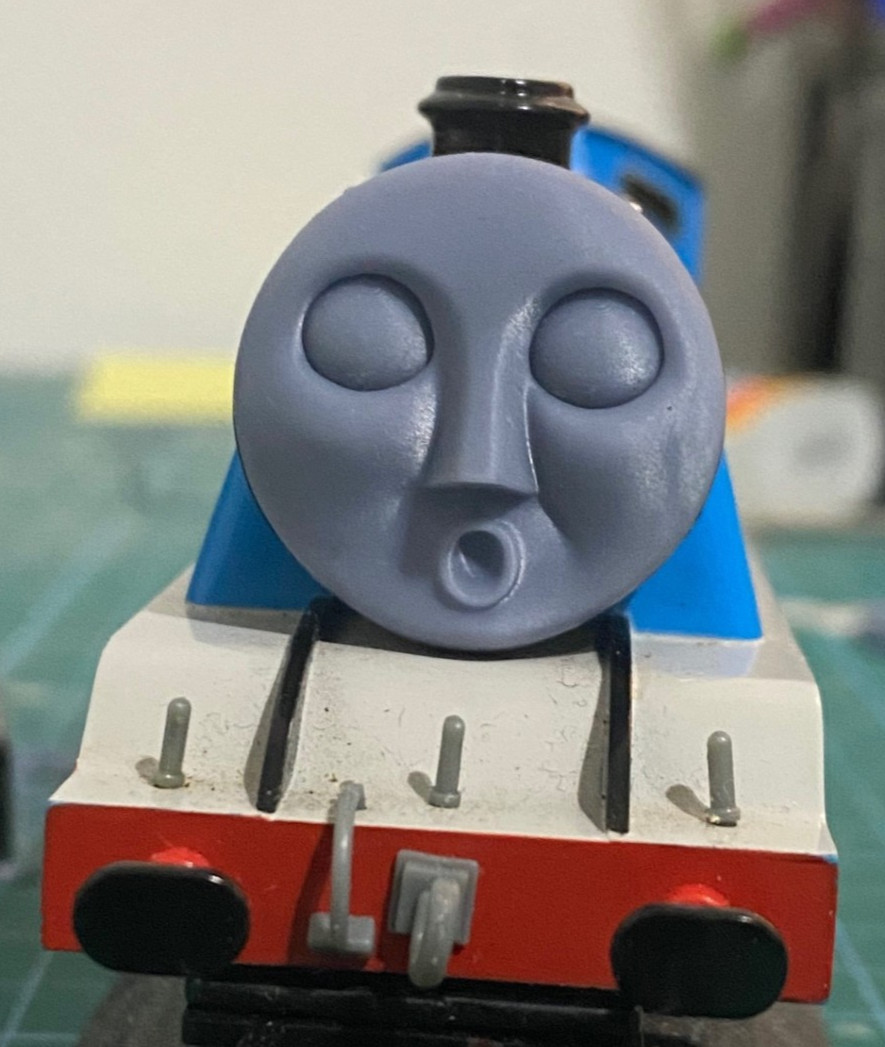 Custom HO/OO Bachmann Gordon Magnetic Faces Set of 6