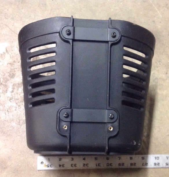 Mobility Go Go Scooter Front Basket FRMASMB13758 Black Plastic pride
