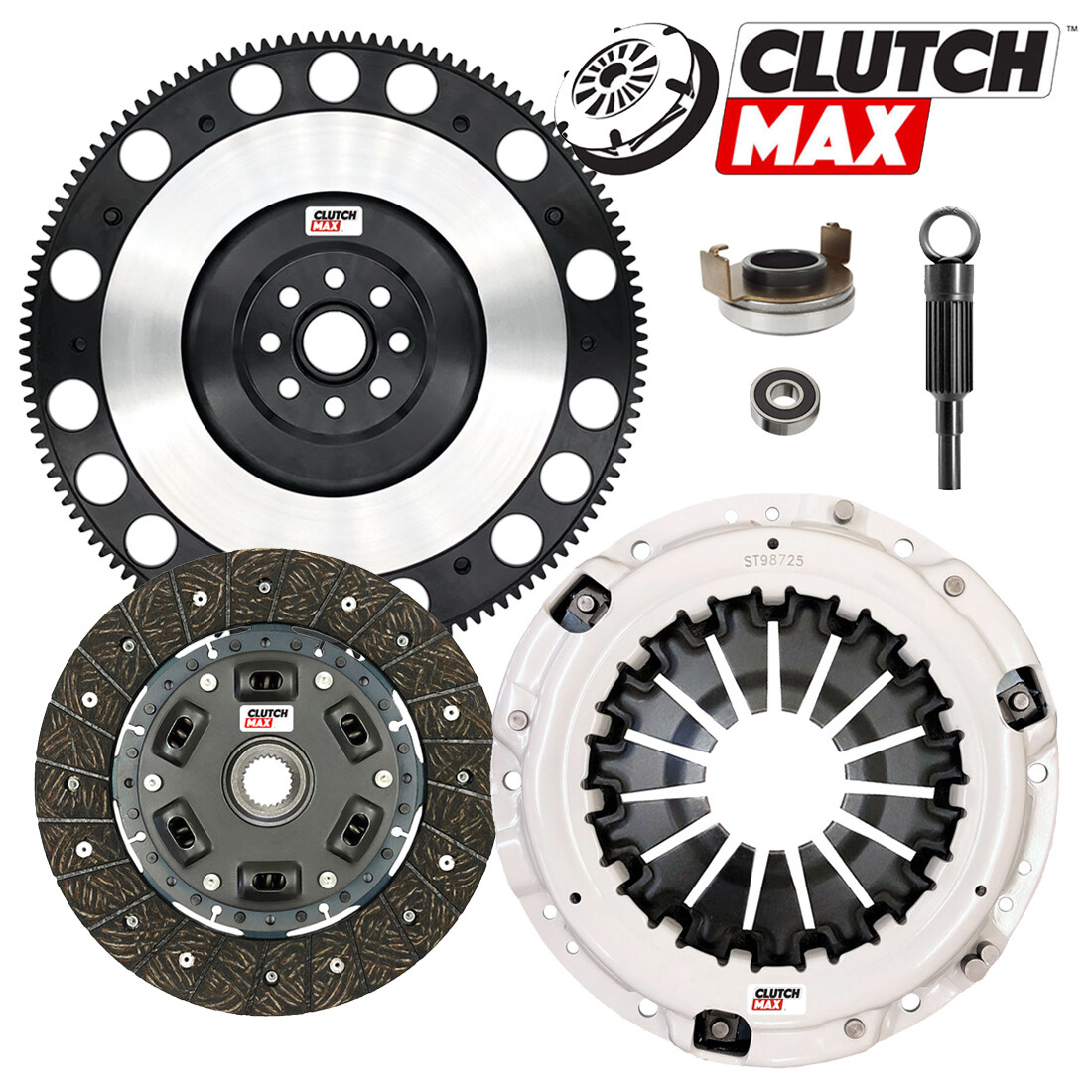 STAGE 2 CLUTCH KIT & LIGHTEN FLYWHEEL for 2006-17 SUBARU IMPREZA WRX EJ255 FA20F