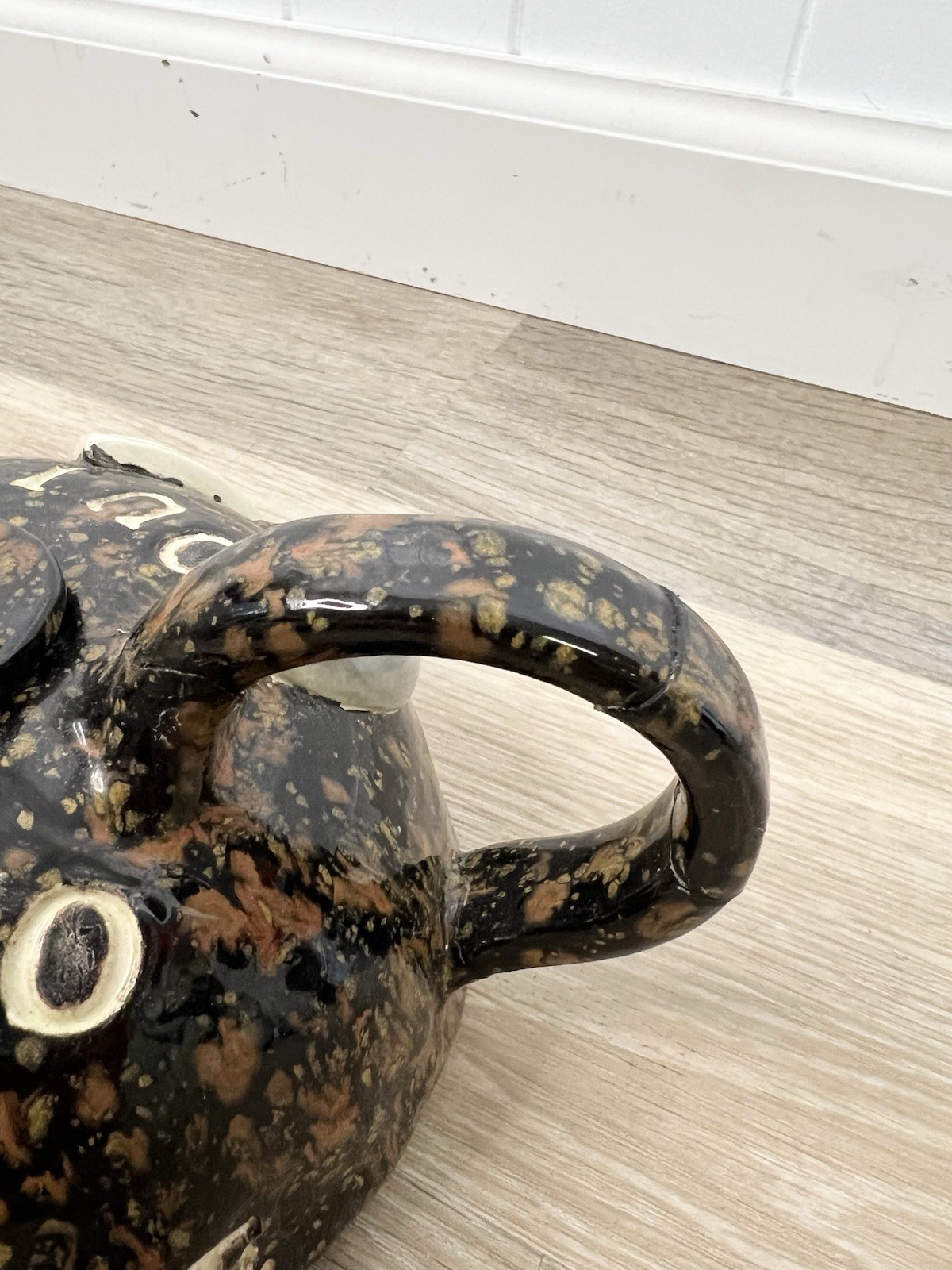 Quija Ceramic Teapot Decor Goth Tarot Witchy Planchette Pentagram Moon *Read