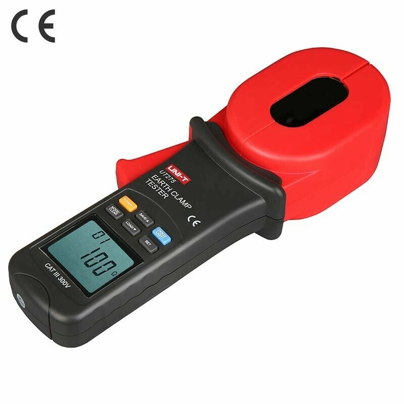 UNI-T UT275 Auto Earth Ground Resistance Clamp Meter 2.2" LCD Range 0.01~ 100✦Kd