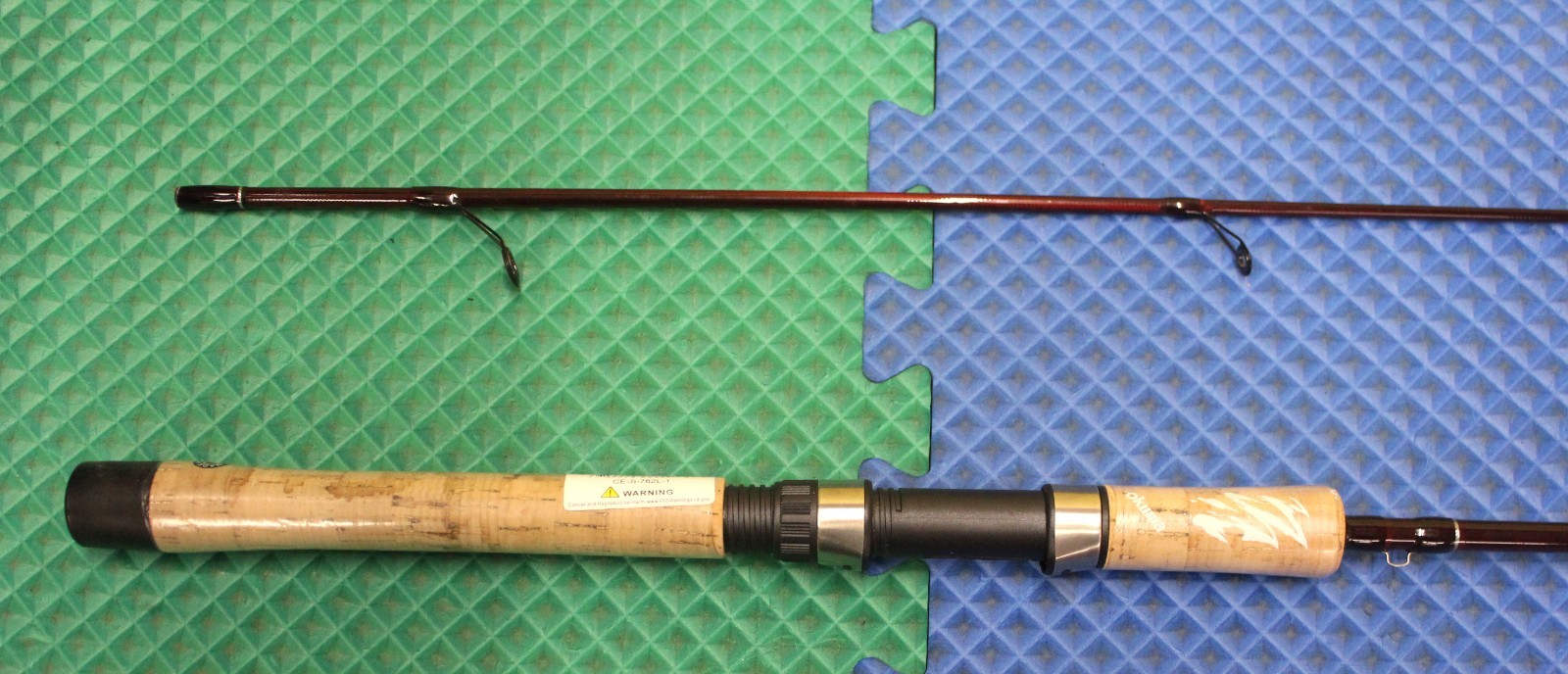 Okuma Celilo Ultralight Spinning Rod 7' 6" Light 2 Piece CE-S-762L-1