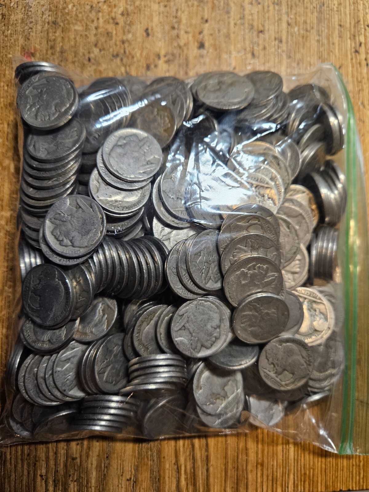 500 No Date Buffalo Nickels - Free Shipping- A387