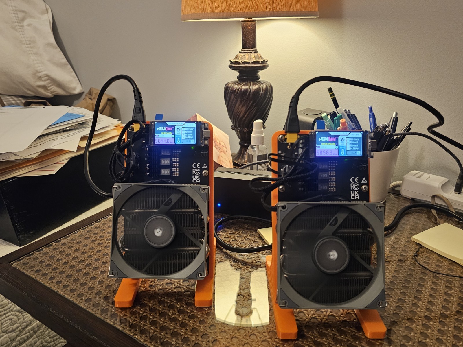 New Nerdqaxe++ Rev6. 1 Bitcoin Miner SHA-256 Crypto Miner with PSU US Stock